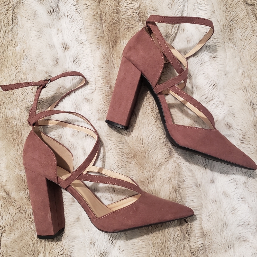 Charlotte Russe Suede Heels